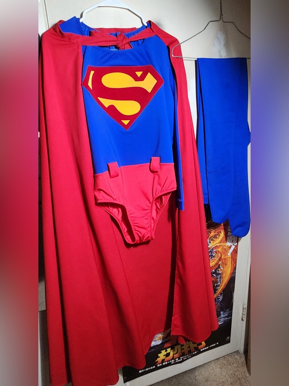 Superman: The Movie Costume Adult Large – Action Costumes Replica, Brand New